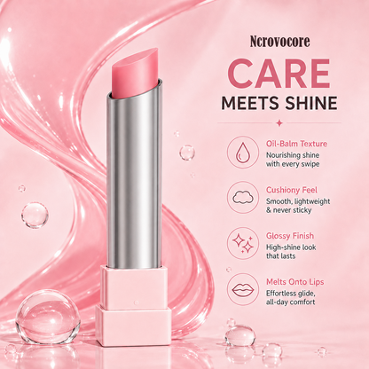 🔥Last Day Buy 1 Get 1 Free|Ncrovocore GLOW VEIL LIP SHEEN OIL BALM