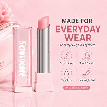 🔥Last Day Buy 1 Get 1 Free|Ncrovocore GLOW VEIL LIP SHEEN OIL BALM