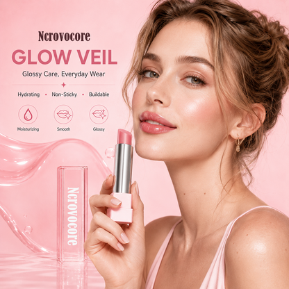🔥Last Day Buy 1 Get 1 Free|Ncrovocore GLOW VEIL LIP SHEEN OIL BALM