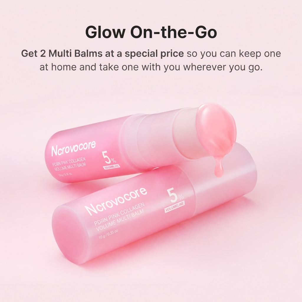 💜LAST DAY - BUY 1 GET 1 FREE💜Pink Collagen Volume Multi Balm