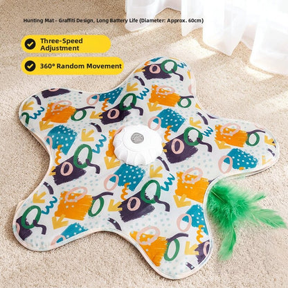 Automatic Teaser Toy for Active House Cats