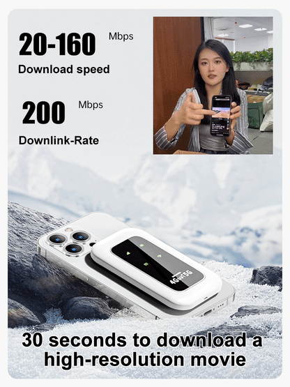 [Power on and use, free for life] All-network portable wifi🔥